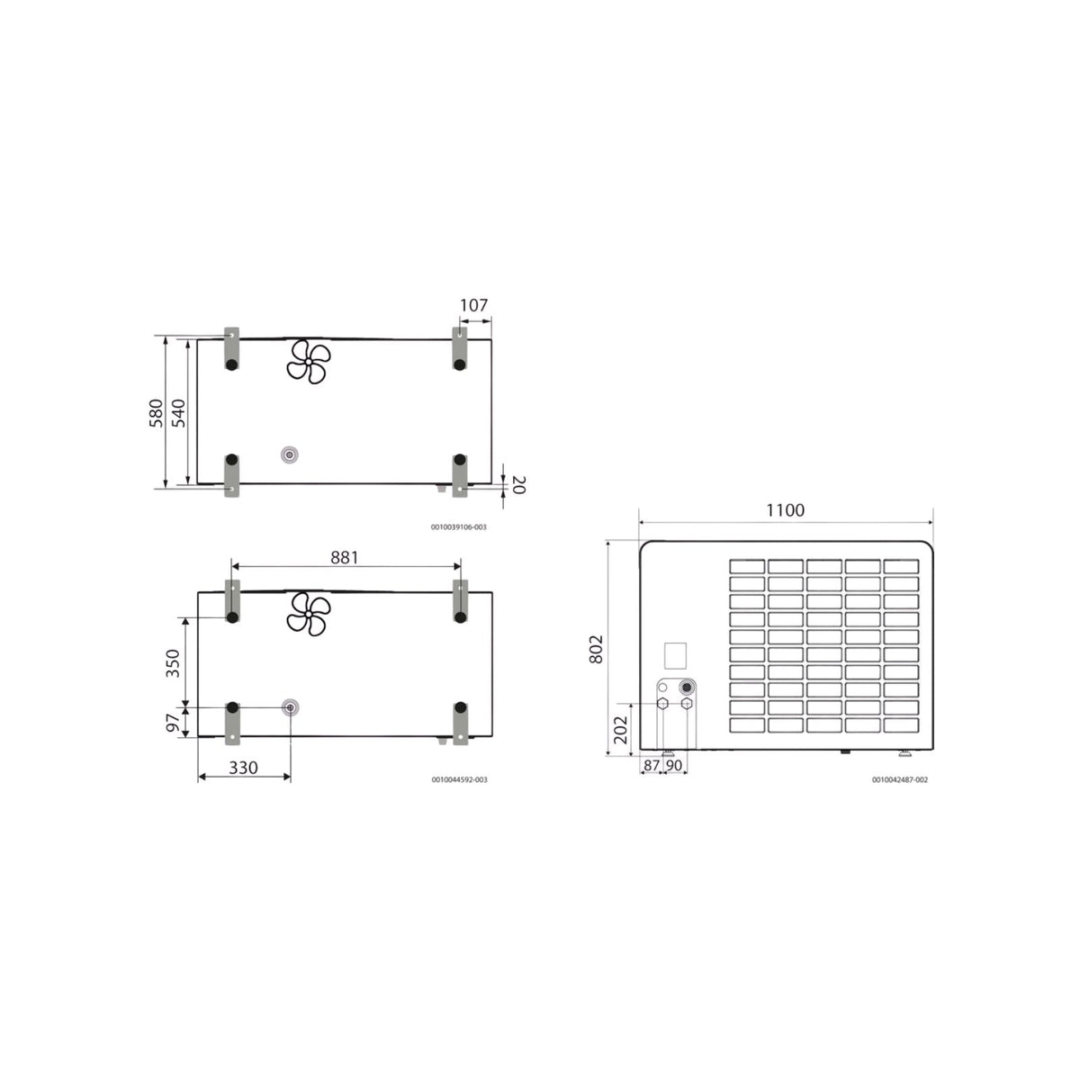 Bosch Compress 5800i AW 4-12 + AWM 9 kW sisäyksikkö puskurisäiliöllä