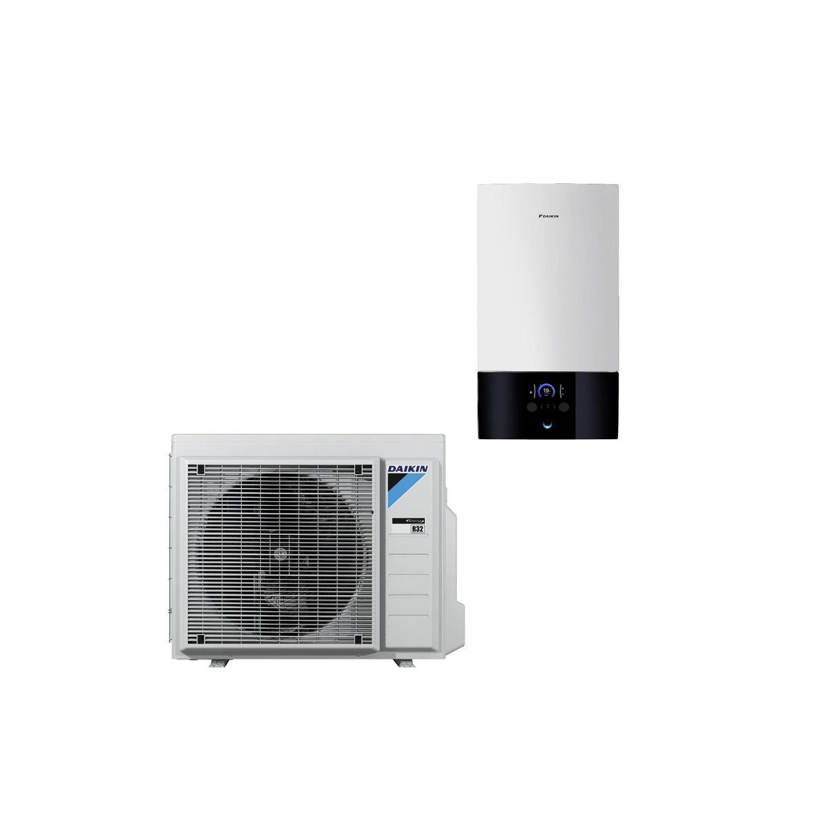 Ilma-vesilämpöpumppu Daikin 3 R 6-8 + EHBX seinämallin sisäyksikkö