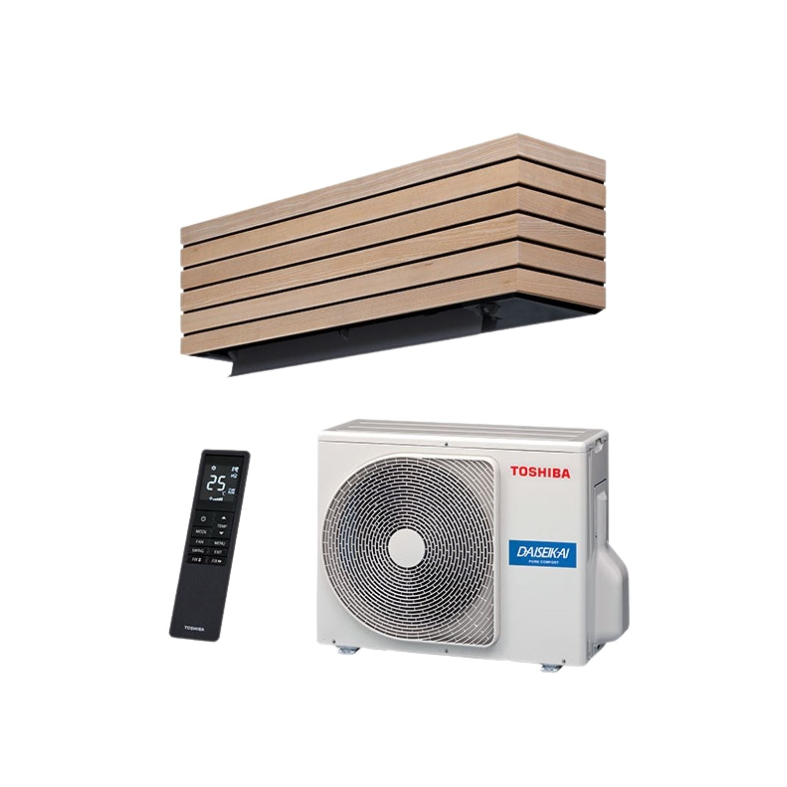 Ilmalämpöpumppu Toshiba Arctic Wood 25/35