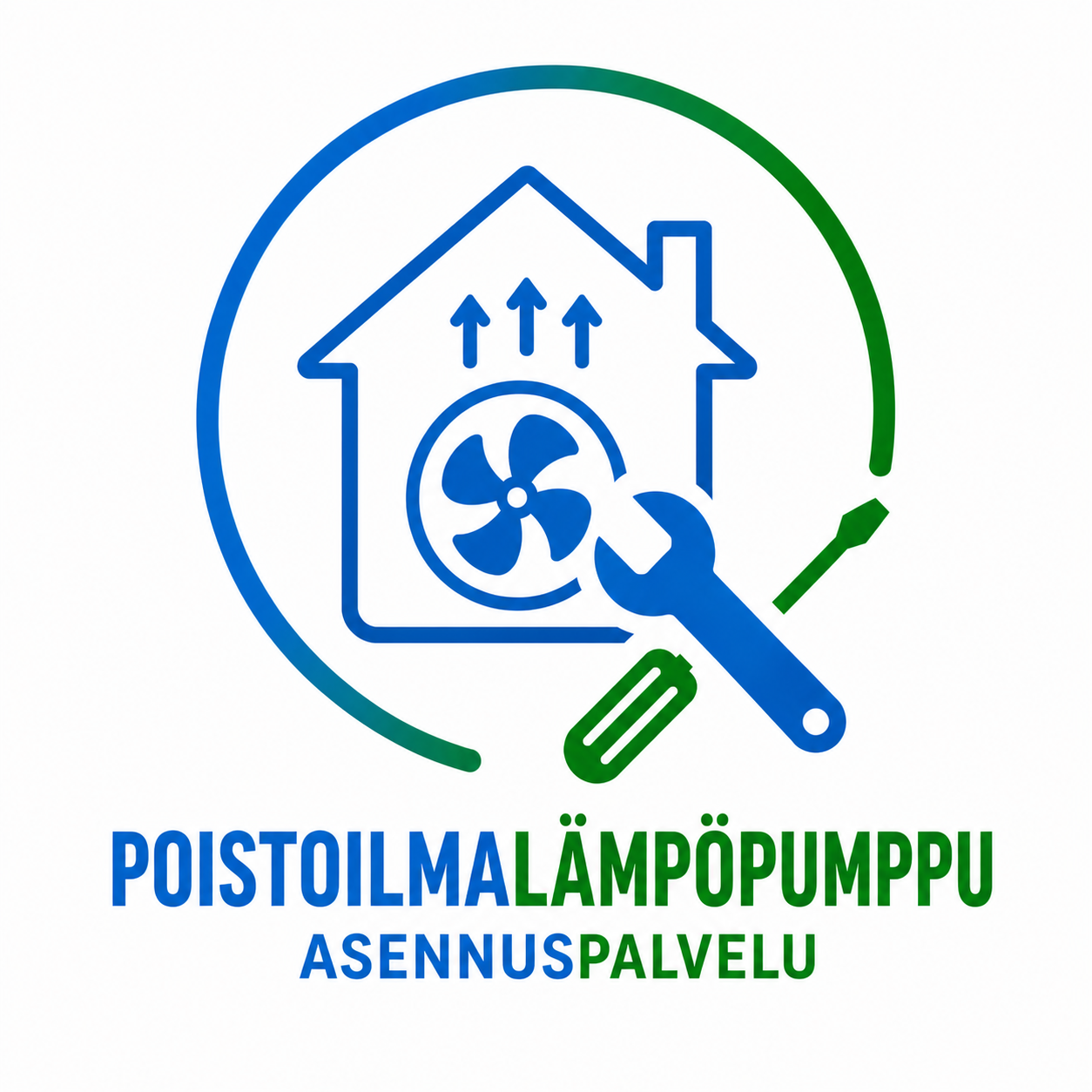 Poistoilmalämpöpumpun asennus
