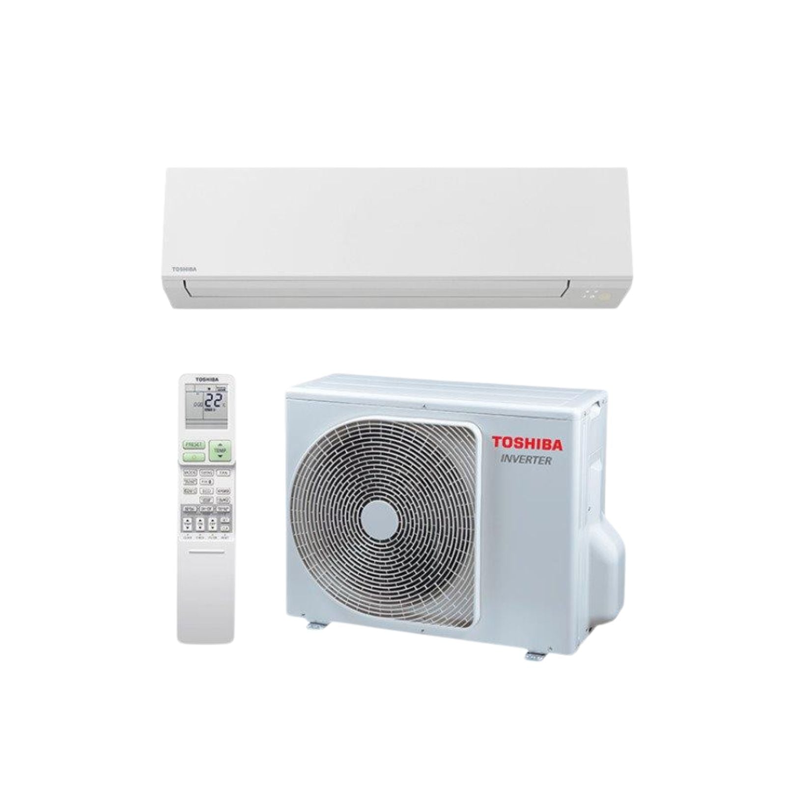 Ilmalämpöpumppu Toshiba Polar+ White 25