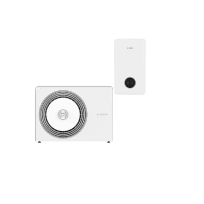 Bosch Compress 5800i AW 4-12 + AWE 9 kW seinämalli sisäyksikkö