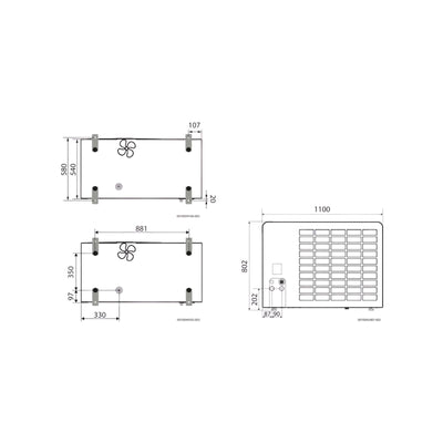 Bosch Compress 5800i AW 4-12 + AWE 9 kW seinämalli sisäyksikkö