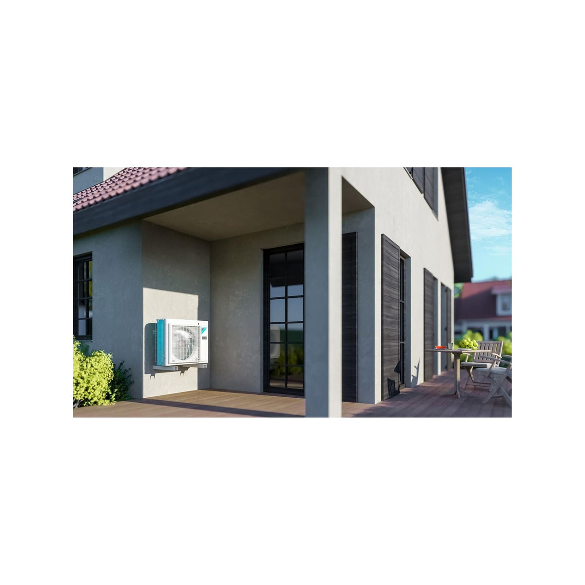 Ilma-vesilämpöpumppu Daikin 3 R 6-8 + EHBX seinämallin sisäyksikkö