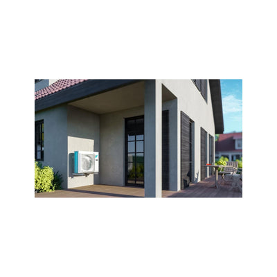 Ilma-vesilämpöpumppu Daikin 3 R 6-8 + EHBX seinämallin sisäyksikkö